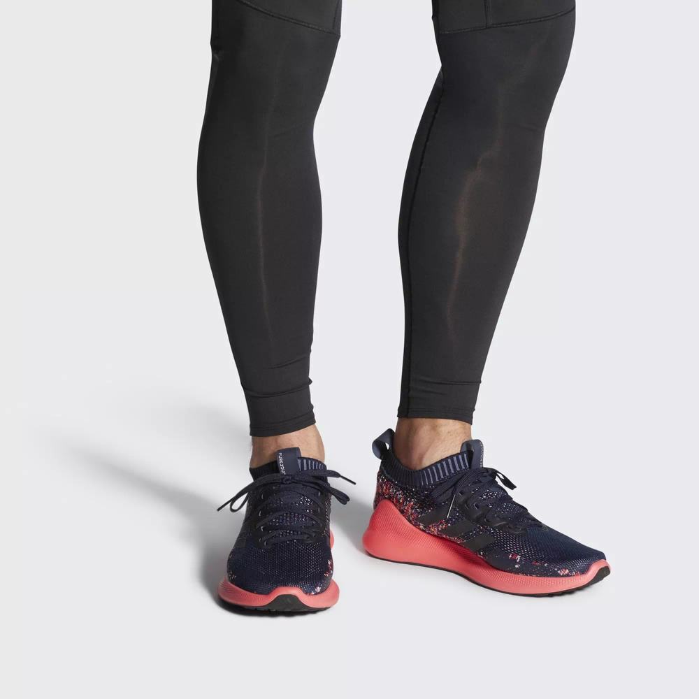 Adidas Purebounce+ Tenis Para Correr Azules Para Hombre (MX-69827)